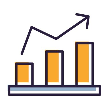 grafik vektörü ince çizgi simgesi