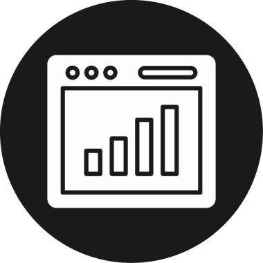 iş grafiği vektör illüstrasyonu