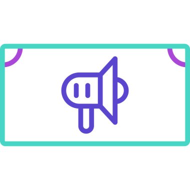 hoparlör vektör illüstrasyonu