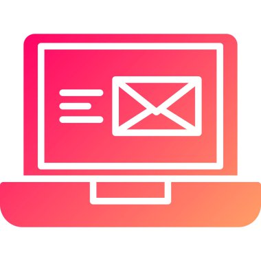 e- posta simgesi vektör illüstrasyonu