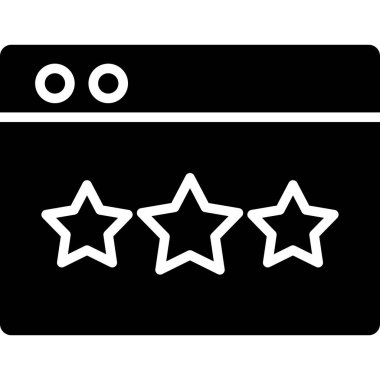 derecelendirme vektörü simge tasarımı