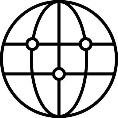 özet biçiminde küresel dünya simgesi