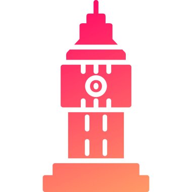 Cami simgesinin beyaz arkaplanda izole edildiği renk camisi. Değişken rastgele dinamik şekiller. vektör illüstrasyonu.