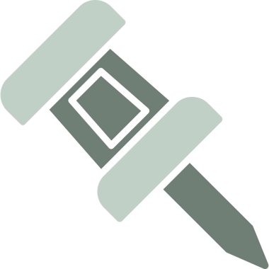 Boya silindiri. Web simgesi basit tasarım