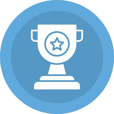 Madalya. Web simgesi vektör illüstrasyonu