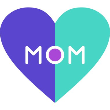 Anneler günü simgesi düz stil