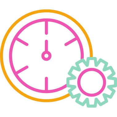 Vektör ayarı Simge illüstrasyonu