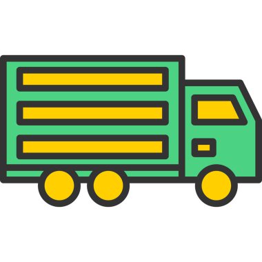 kamyon simgesi çizimi