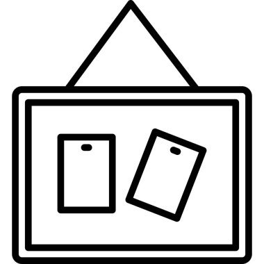 kutu simgesi vektör illüstrasyonu