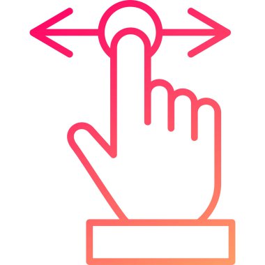 imleç vektör simgesi modern basit illüstrasyon