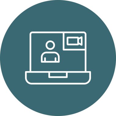 Web simgesi vektör illüstrasyonu