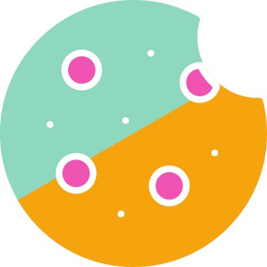 - Şeker. Web simgesi basit illüstrasyon