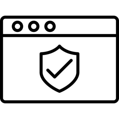 Güvenli güvenli simge, özet biçimi