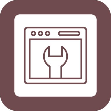 Güç istasyonu vektör simgesi