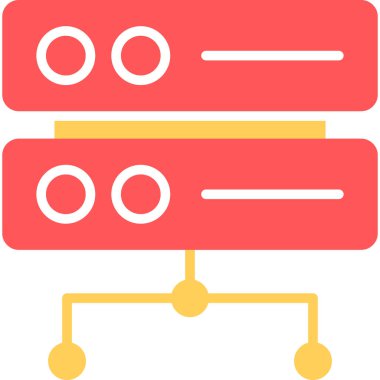 Çizgi film simgesinin vektör çizimi