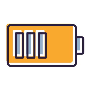 pil vektör illüstrasyonu