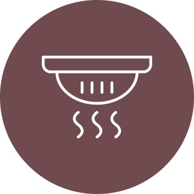 Eşsiz sıcak vektör simgesi