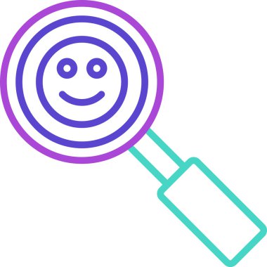 vektör arama simgesi çizimi