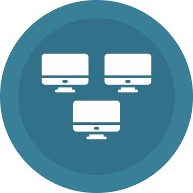 bilgisayar simgesi vektör illüstrasyonu