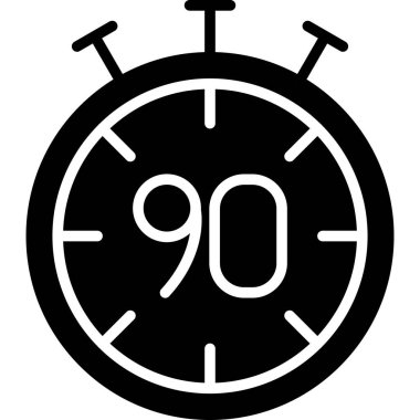 Saatin vektör illüstrasyonu