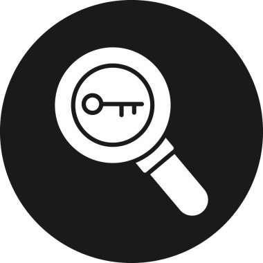 Arama büyüteç simgesini