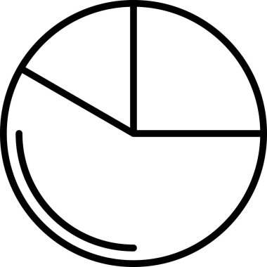 Diyagram grafik simge vektör çizim