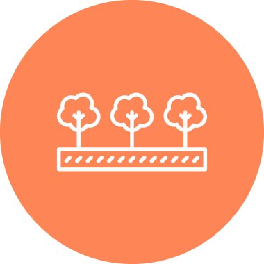 Bir ağacın vektör illüstrasyonu