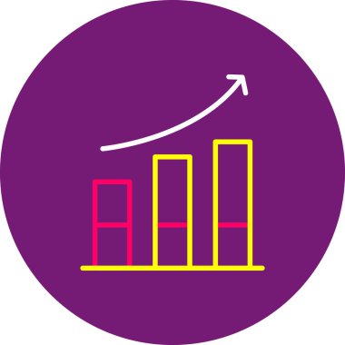 Modern simgenin vektör illüstrasyonu