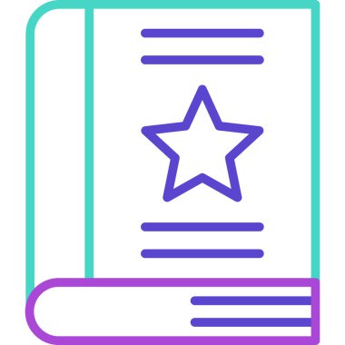 Yıldız. Web simgesi basit illüstrasyon