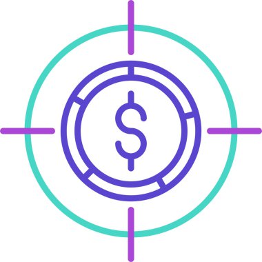 Dolar işareti vektör illüstrasyonuName