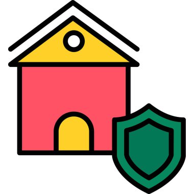 ev simgesi modern vektör illüstrasyonu