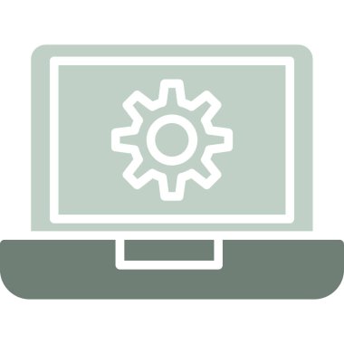 seo modern simgesinin vektör illüstrasyonu