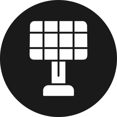 Güneş pili simgesi, basit biçim