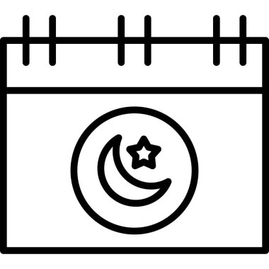 Moda biçimi izole edilmiş arkaplanda takvim simgesi