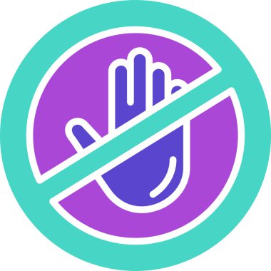 Dur işareti. Basit resimleme