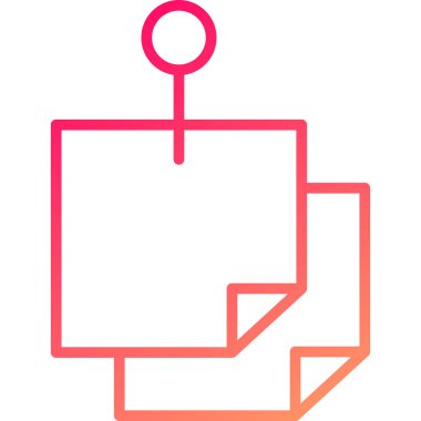 Web simgesi. Haritanın vektör illüstrasyonu