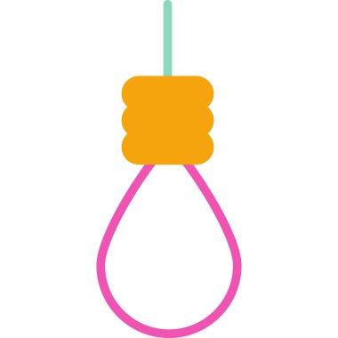 İp simgesi. vektör illüstrasyonu