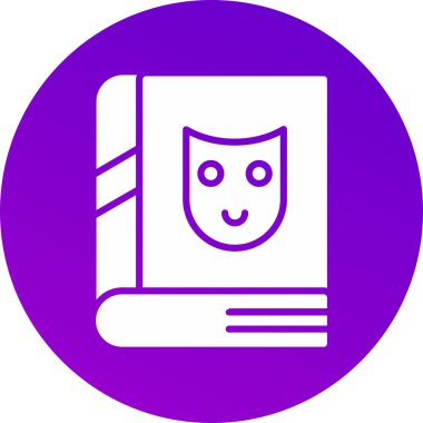 kitap simgesi vektör illüstrasyonu