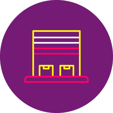 Beyaz arkaplanda belge ve belge simgesine sahip renk ofis dizinleri izole edildi. Ofis dosyaları. Arşiv imzası. Gradyan daire şekilleri. vektör