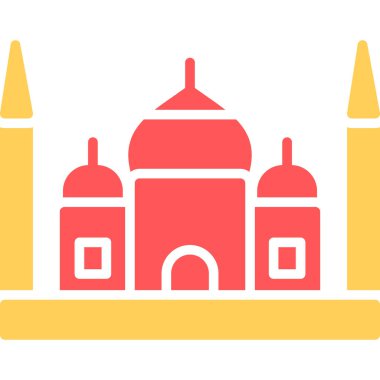 Cami. Web simgesi basit tasarım