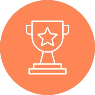 Ödül. Web simgesi basit illüstrasyon