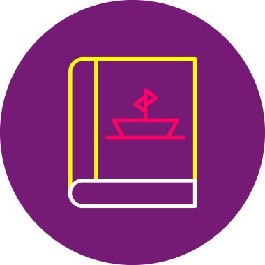 Modern eğitim ikonunun vektör illüstrasyonu