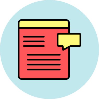 Pano simgesi, vektör illüstrasyonu