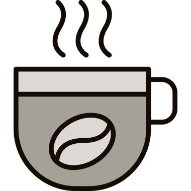 Bardak. Web simgesi basit tasarım