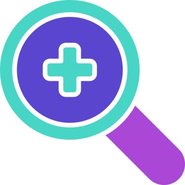 Ara. Web simgesi basit illüstrasyon