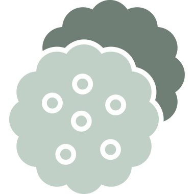 Brokoli. Web simgesi basit illüstrasyon