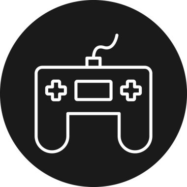 Oyun denetleyici vektör simgesi