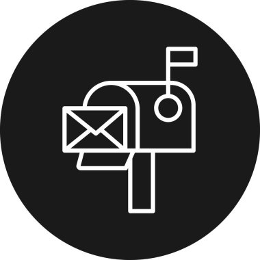 e- posta simgesi vektör illüstrasyonu