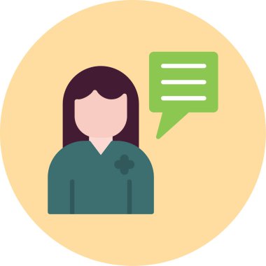 Müşteri Bakımı. Basit illüstrasyon