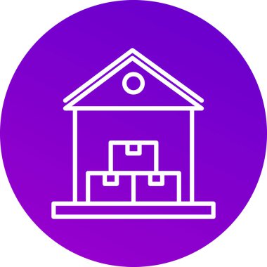 ev simgesi vektör illüstrasyonu